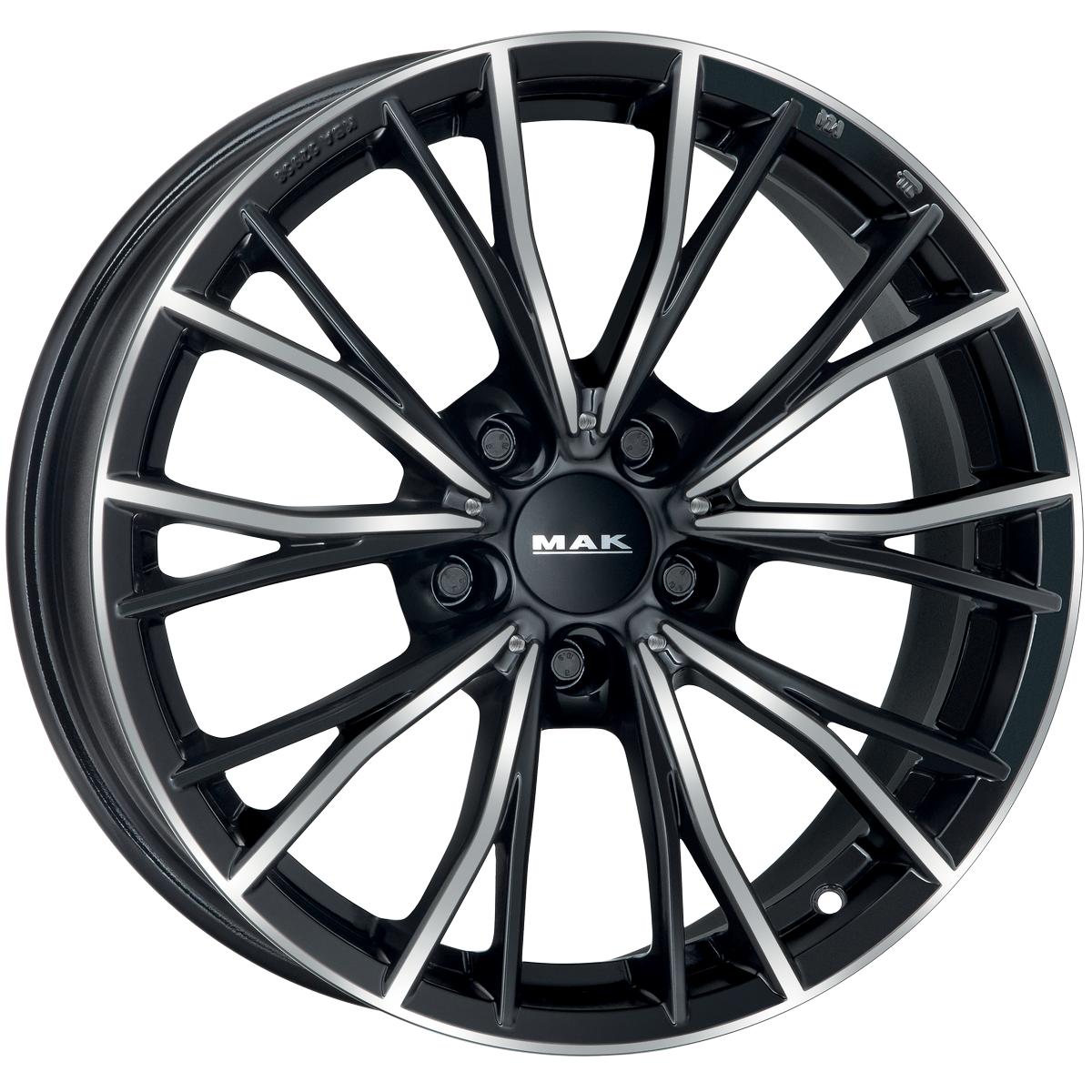 MAK Mark 8,0x18 5/112 ET54 d-66,6 Black Mirror (F8080MKBM54WS6X) MAK Mark 8,0x18 5/112 ET54 d-66,6 Black Mirror (F8080MKBM54WS6X)