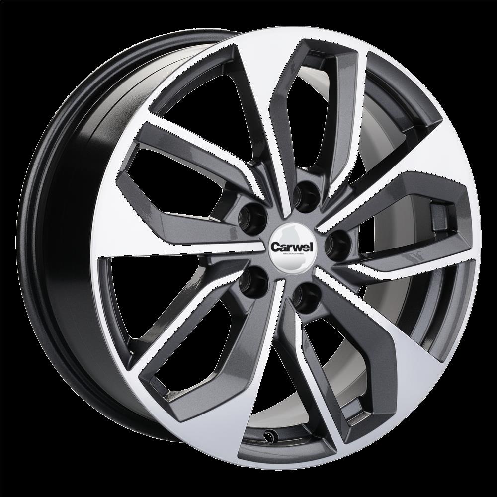 Carwel Эльтон 1703 (CX-5/Seltos) 7,0x17 5/114,3 ET50 d-67,1 AGR (Арт.31330)-AGR Carwel Эльтон 1703 (CX-5/Seltos) 7,0x17 5/114,3 ET50 d-67,1 AGR (Арт.31330)-AGR
