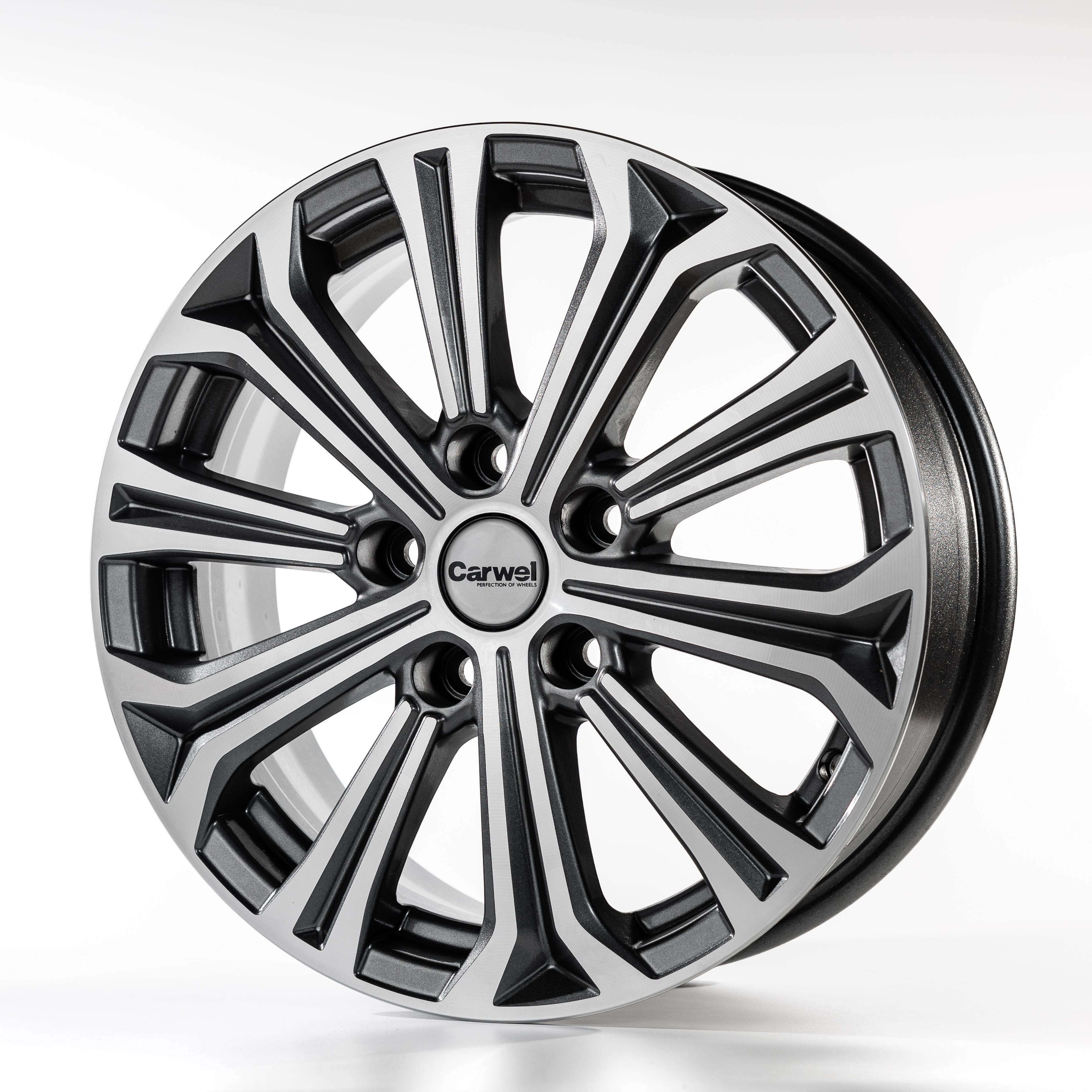 Carwel Кудро 1610 (Optima) 6,5x16 5/114,3 ET41 d-67,1 AGR (Арт.32781) Carwel Кудро 1610 (Optima) 6,5x16 5/114,3 ET41 d-67,1 AGR (Арт.32781)