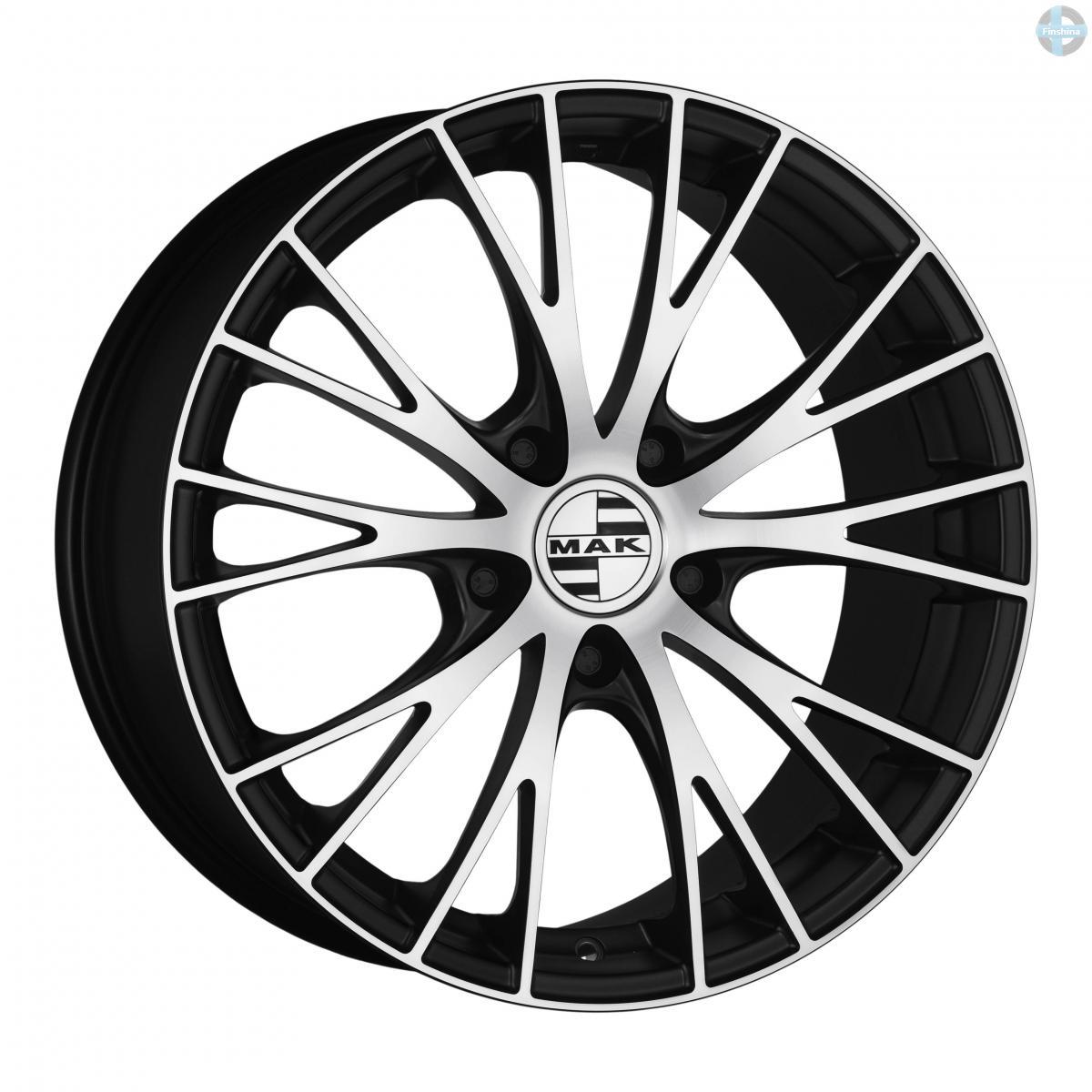 MAK Rennen 8,5x19 5/112 ET21 d-66,45 Ice Black (F8590NNIB21WSX) MAK Rennen 8,5x19 5/112 ET21 d-66,45 Ice Black (F8590NNIB21WSX)