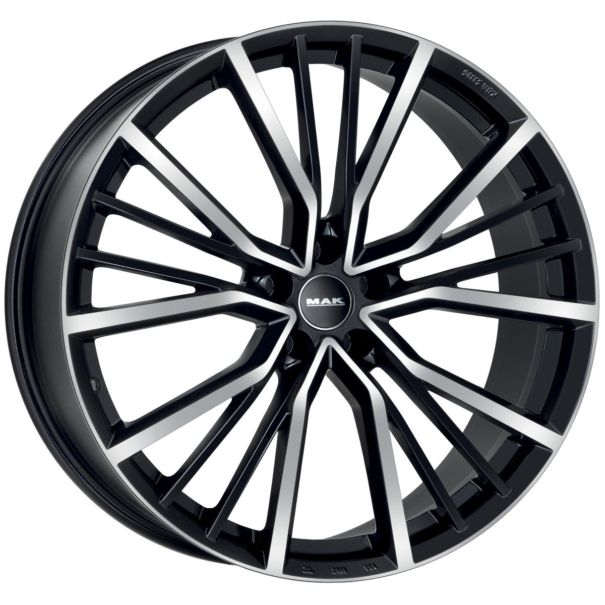 MAK Union 8,5x21 5/112 ET33 d-66,45 Black Mirror (F8521UNBM33WS1X) MAK Union 8,5x21 5/112 ET33 d-66,45 Black Mirror (F8521UNBM33WS1X)