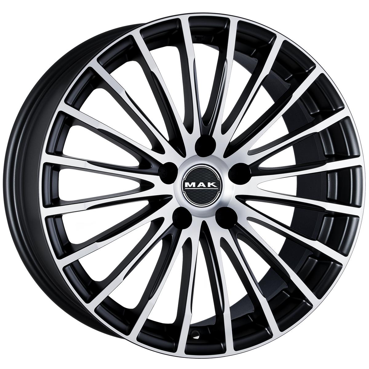 MAK Fatale 7,5x17 5/100 ET48 d-56,1 Ice Black (F7570FAIB48P5IX)-Ice Black MAK Fatale 7,5x17 5/100 ET48 d-56,1 Ice Black (F7570FAIB48P5IX)-Ice Black