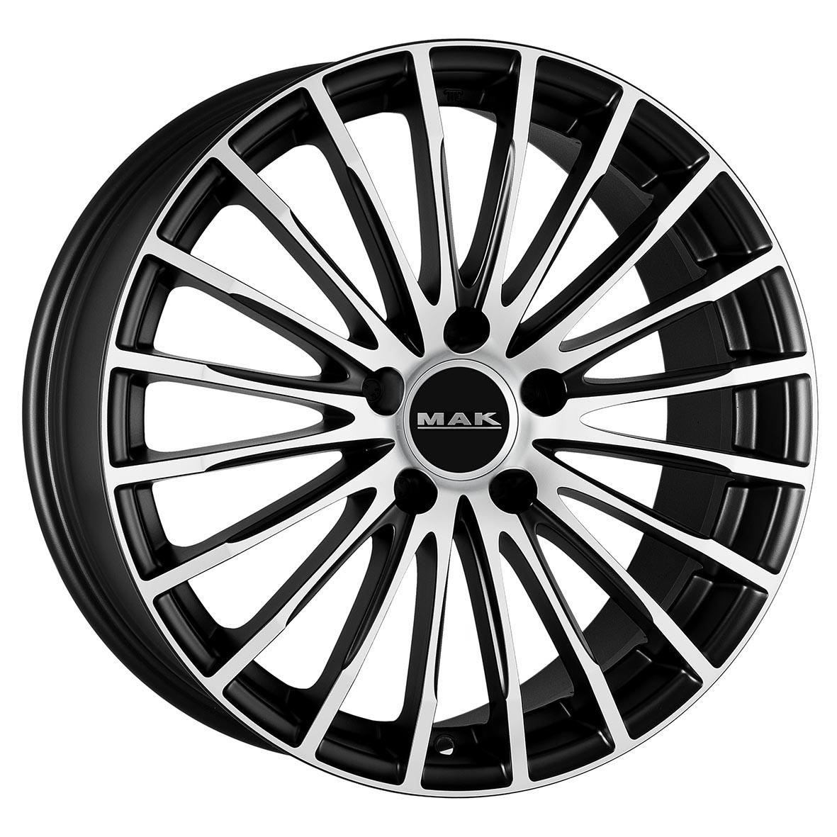 MAK Starlight 8,0x18 5/112 ET25 d-66,6 Ice Black (F8080FAIB25WSX) MAK Starlight 8,0x18 5/112 ET25 d-66,6 Ice Black (F8080FAIB25WSX)