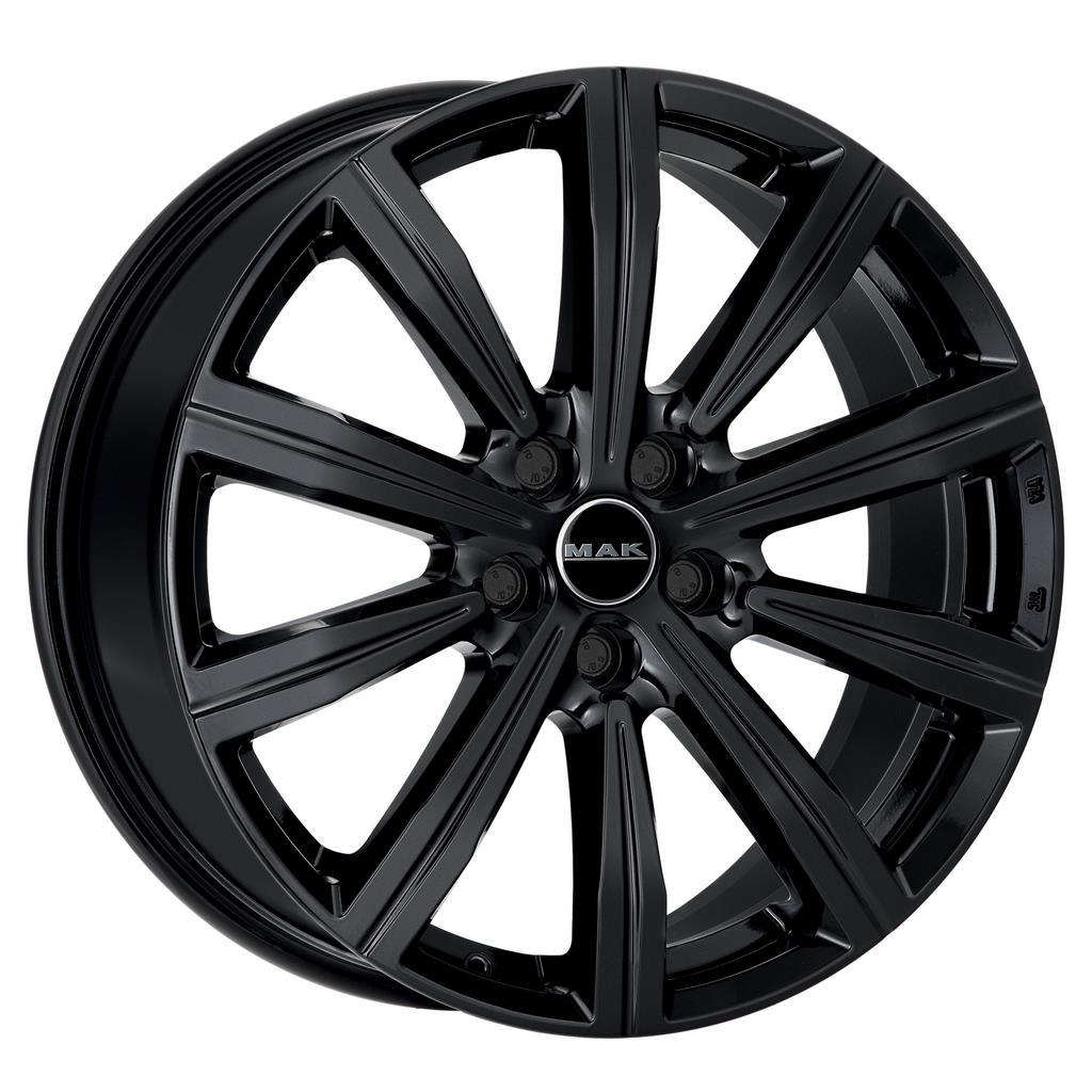 MAK Birmingham 8,0x19 5/108 ET45 d-63,4 Gloss Black (F8090IRGB45GD3Y) MAK Birmingham 8,0x19 5/108 ET45 d-63,4 Gloss Black (F8090IRGB45GD3Y)