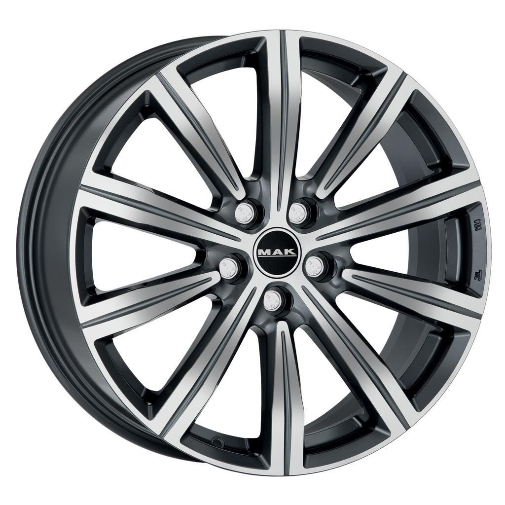 MAK Birmingham 8,0x19 5/108 ET45 d-63,4 Gun Met-Mirror Face (F8090IRQM45GD3Y) MAK Birmingham 8,0x19 5/108 ET45 d-63,4 Gun Met-Mirror Face (F8090IRQM45GD3Y)