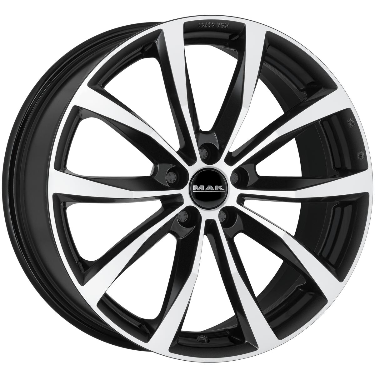 MAK Wolf 6,5x16 5/112 ET42 d-57,1 Black Mirror (F6560WFBM42VW2X) MAK Wolf 6,5x16 5/112 ET42 d-57,1 Black Mirror (F6560WFBM42VW2X)