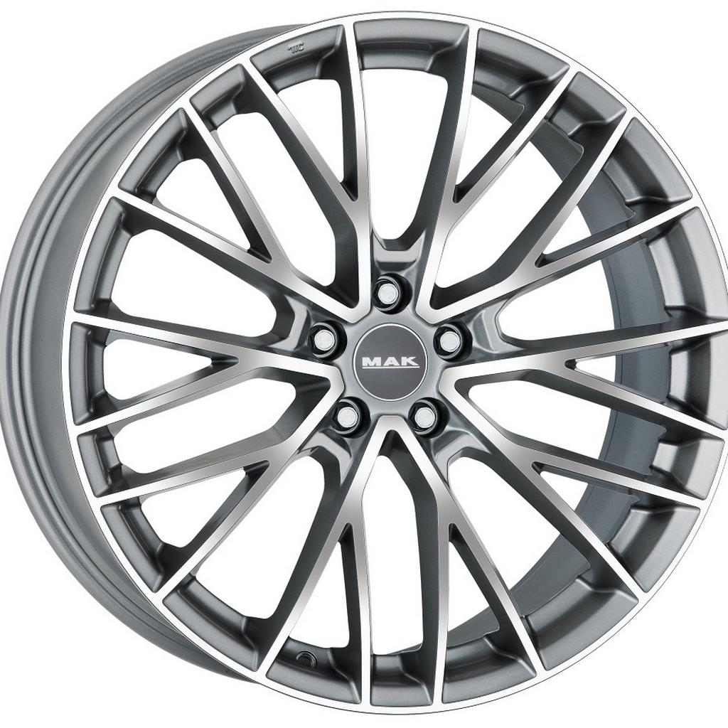 MAK Speciale 8,5x20 5/108 ET45 d-63,4 Graphite Mirror Face (F8520ECHM45GD3X) MAK Speciale 8,5x20 5/108 ET45 d-63,4 Graphite Mirror Face (F8520ECHM45GD3X)