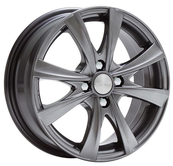 СКАД Мальта 5,5x14 4/100 ET38 d-67,1 графит (2140127) СКАД Мальта 5,5x14 4/100 ET38 d-67,1 графит (2140127)