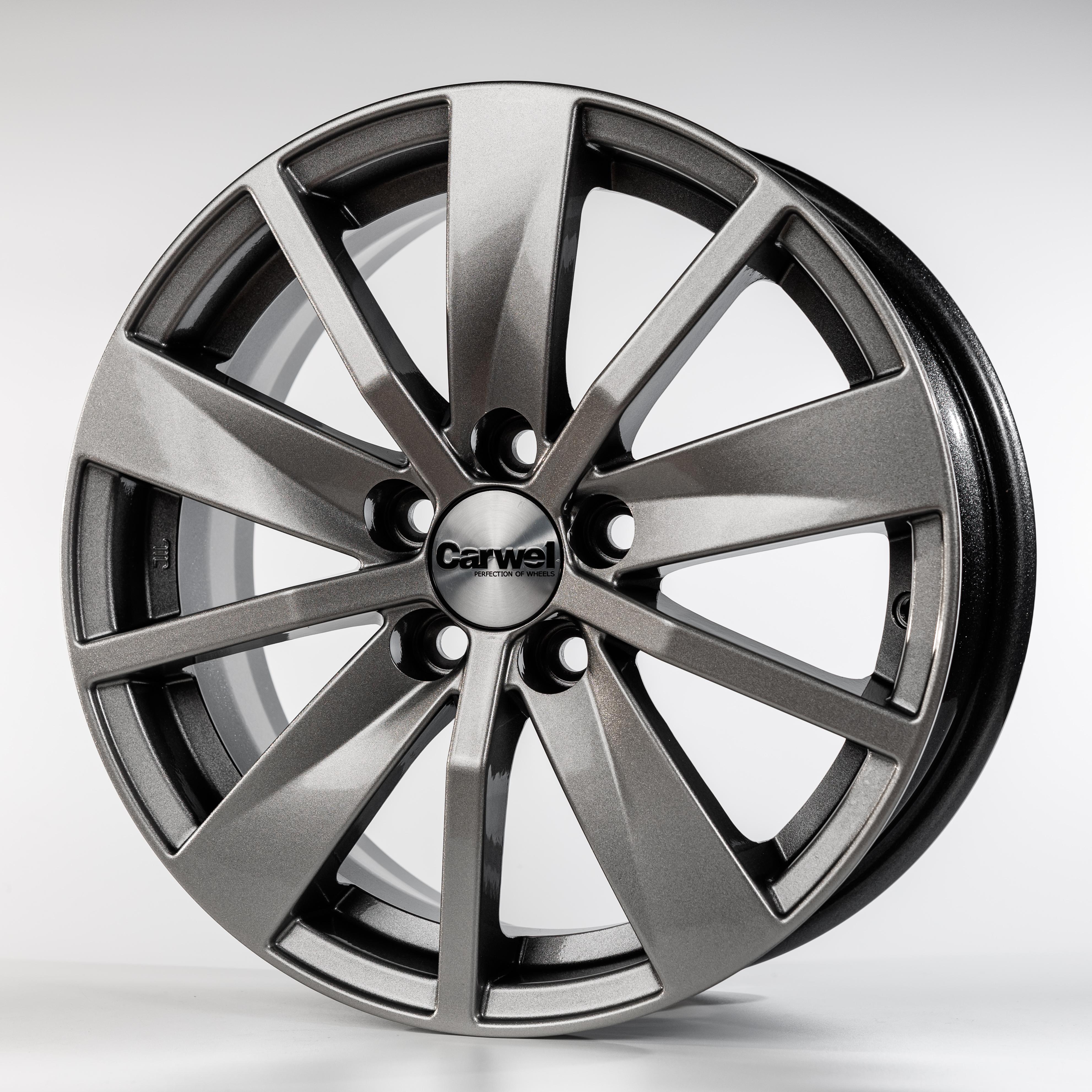 Carwel Имлес 165 (Fabia) 6,0x15 5/100 ET43 d-57,1 SB (Арт.101716) Carwel Имлес 165 (Fabia) 6,0x15 5/100 ET43 d-57,1 SB (Арт.101716)