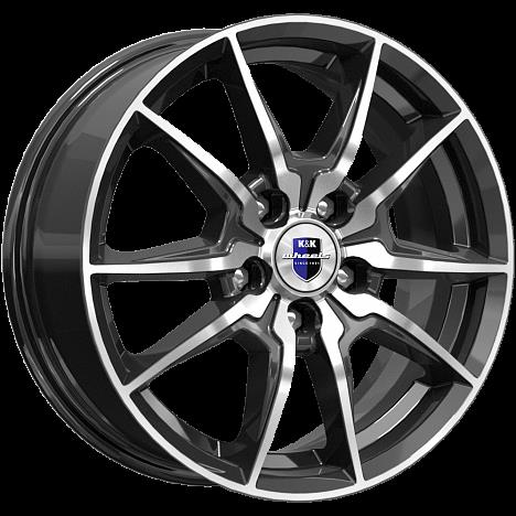 КиК Адамар (КС886) 6,5x16 5/114,3 ET50 d-66,1 алмаз чёрный (Арт.77034) КиК Адамар (КС886) 6,5x16 5/114,3 ET50 d-66,1 алмаз чёрный (Арт.77034)