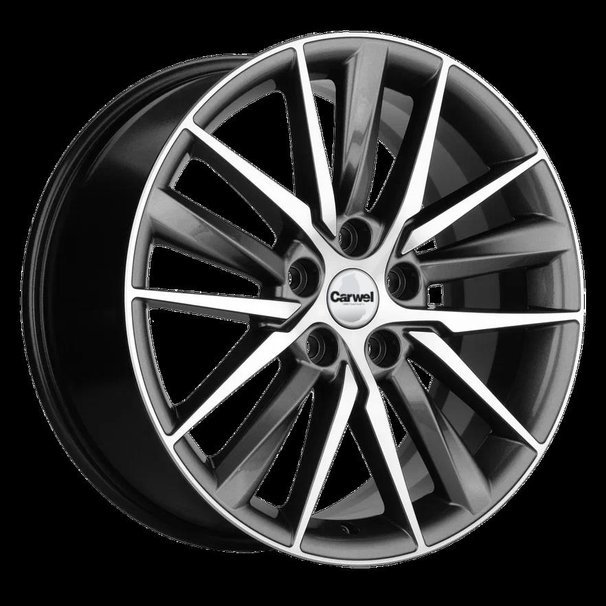 Carwel Алдан 1807 (Hyundai Sonata/i40) 8,0x18 5/114,3 ET46 d-67,1 AGR (Арт.110174) Carwel Алдан 1807 (Hyundai Sonata/i40) 8,0x18 5/114,3 ET46 d-67,1 AGR (Арт.110174)