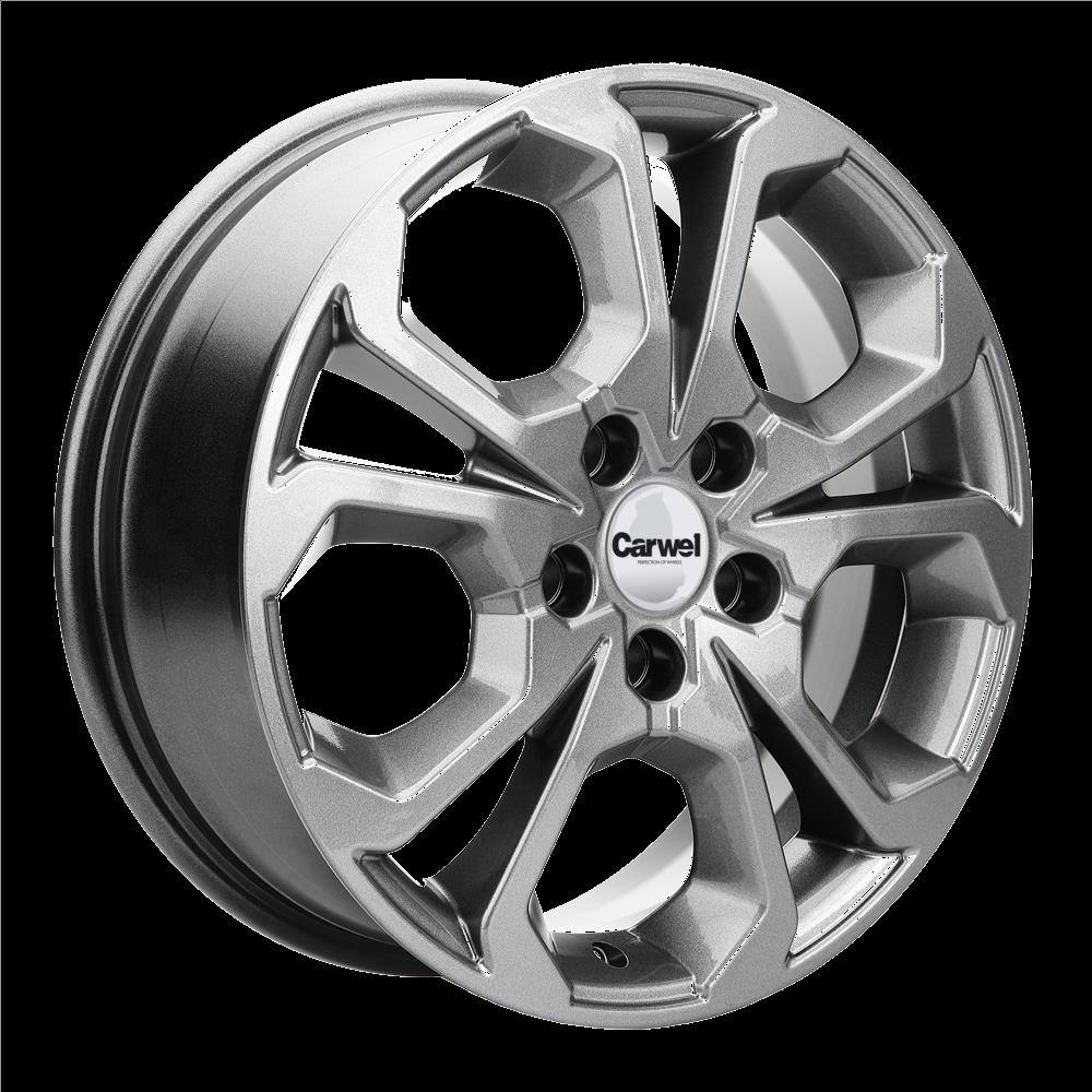 Carwel Шира 1711 (Chery Tiggo 7 Pro) 6,5x17 5/108 ET33 d-60,1 GRT (Арт.110697)-GRT Carwel Шира 1711 (Chery Tiggo 7 Pro) 6,5x17 5/108 ET33 d-60,1 GRT (Арт.110697)-GRT