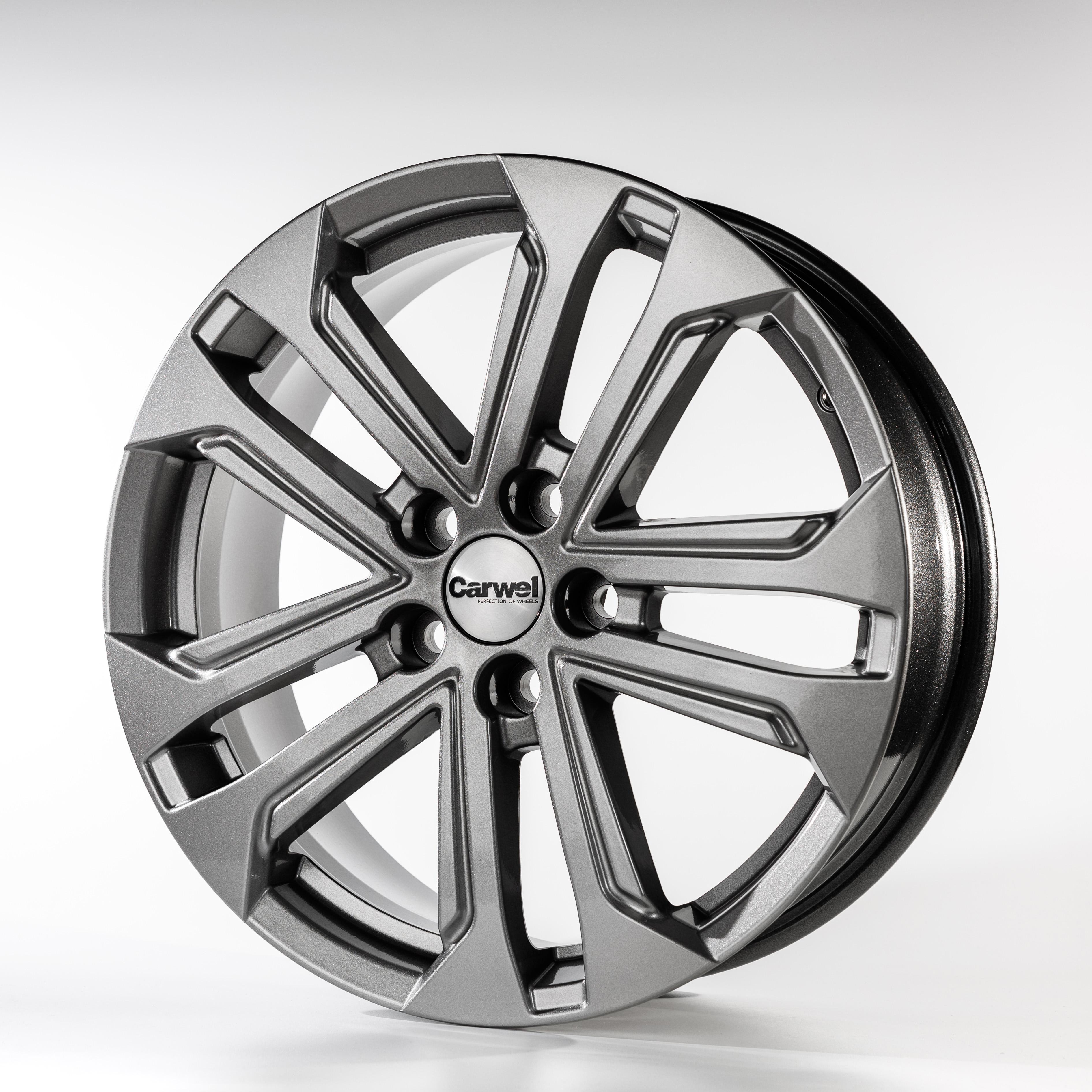 Carwel Куж 1803 (Geely Сoolray) 7,0x18 5/114,3 ET50 d-54,1 SLT (Арт.110759)-SLT Carwel Куж 1803 (Geely Сoolray) 7,0x18 5/114,3 ET50 d-54,1 SLT (Арт.110759)-SLT