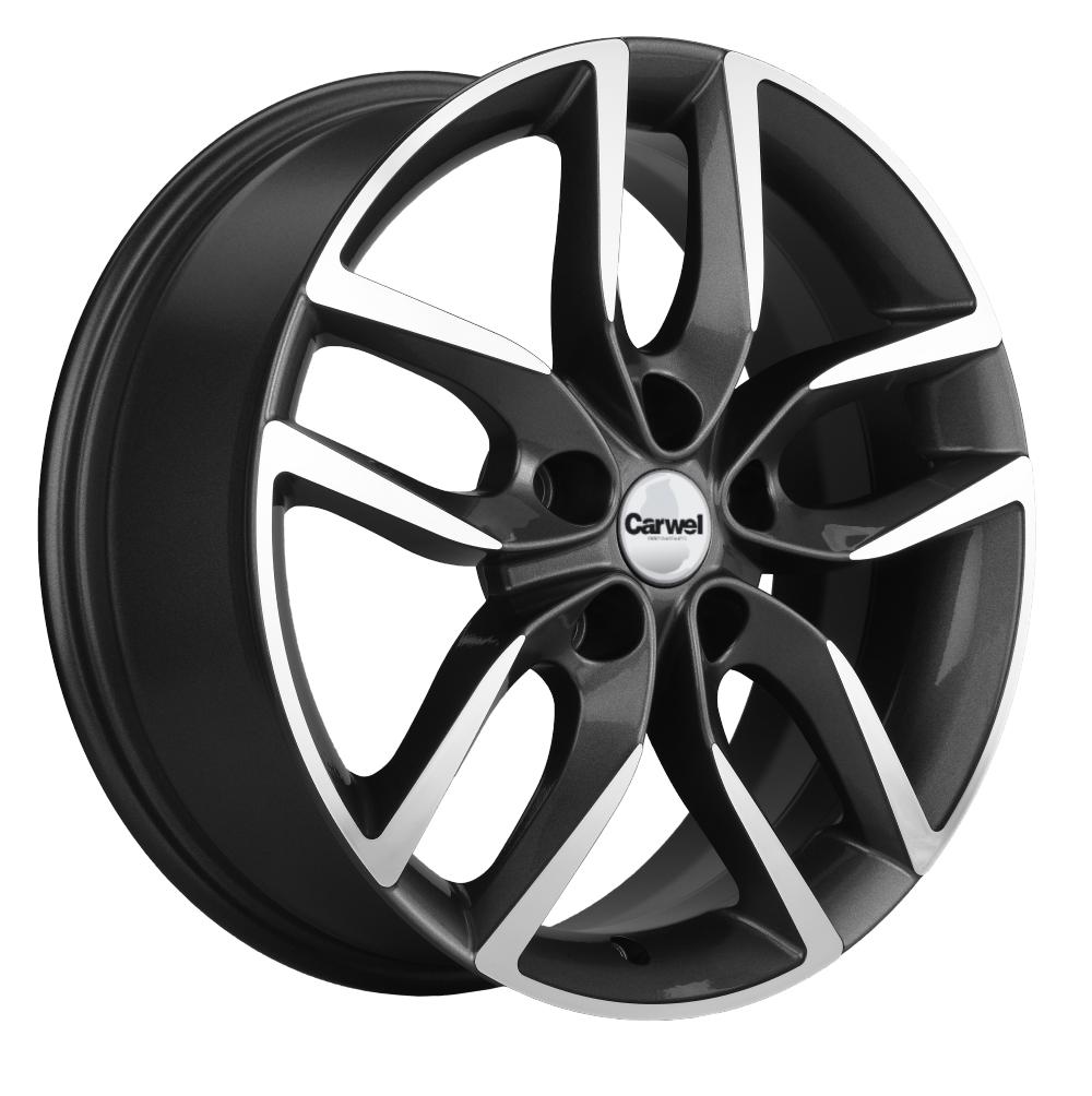 Carwel Кутыр 1708 (Chery Tiggo 7 pro) 6,5x17 5/108 ET33 d-60,1 AGR (Арт.112068) Carwel Кутыр 1708 (Chery Tiggo 7 pro) 6,5x17 5/108 ET33 d-60,1 AGR (Арт.112068)