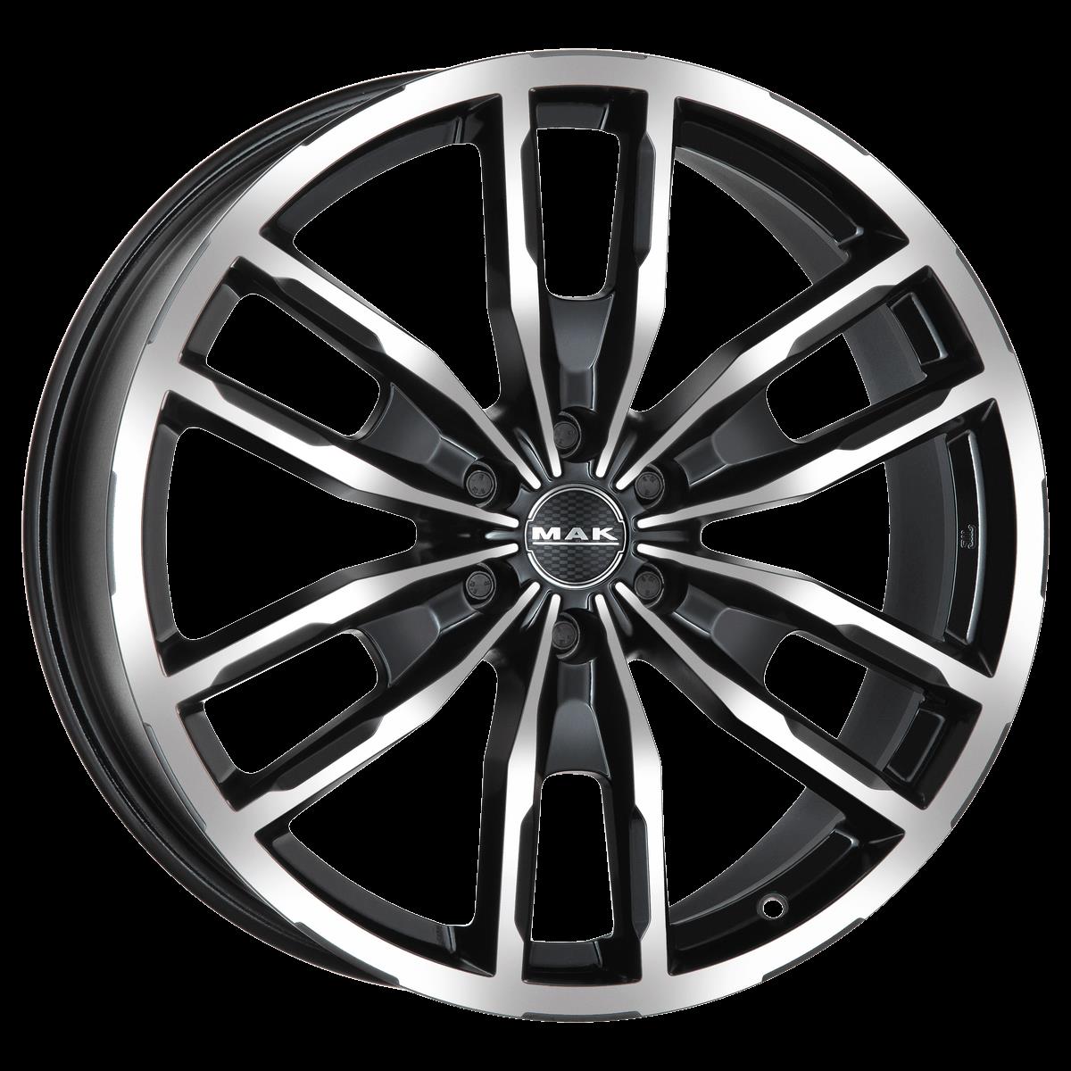 MAK Peak 7,5x17 6/139,7 ET38 d-67,1 Black Mirror (F7570PXBM38VO3)-Black Mirror MAK Peak 7,5x17 6/139,7 ET38 d-67,1 Black Mirror (F7570PXBM38VO3)-Black Mirror