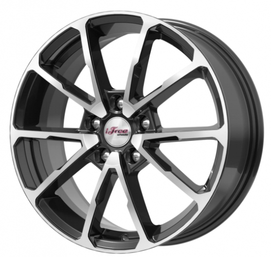 iFree KC914-mb Джет 16x6.5 5x112 ET43 DIA57.1-Black Jack iFree KC914-mb Джет 16x6.5 5x112 ET43 DIA57.1-Black Jack