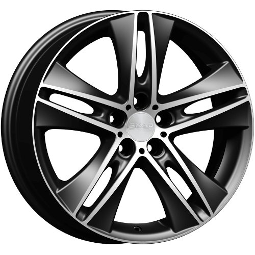 SKAD Эссен-mb 17x7 5x105 ET42 DIA56.7-Black Glossy Polished SKAD Эссен-mb 17x7 5x105 ET42 DIA56.7-Black Glossy Polished